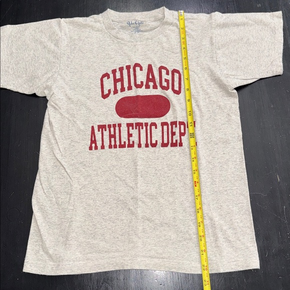 john galt for brandy melville short sleeve gray chicago t shirt one size - Picture 5 of 5